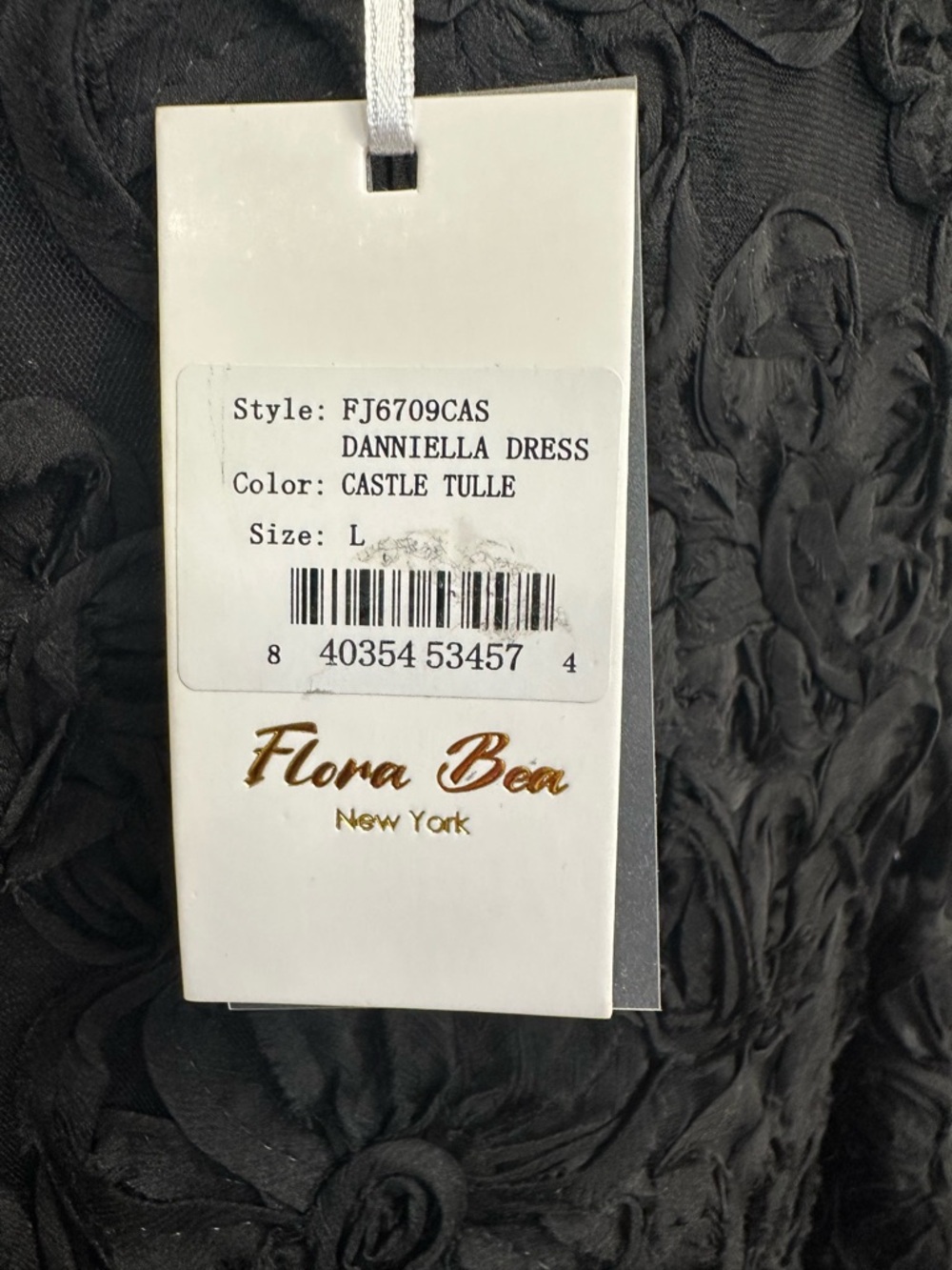 NEW FLORA BEA danniella tulle dress in castle
Size Large - Picture 4 of 6